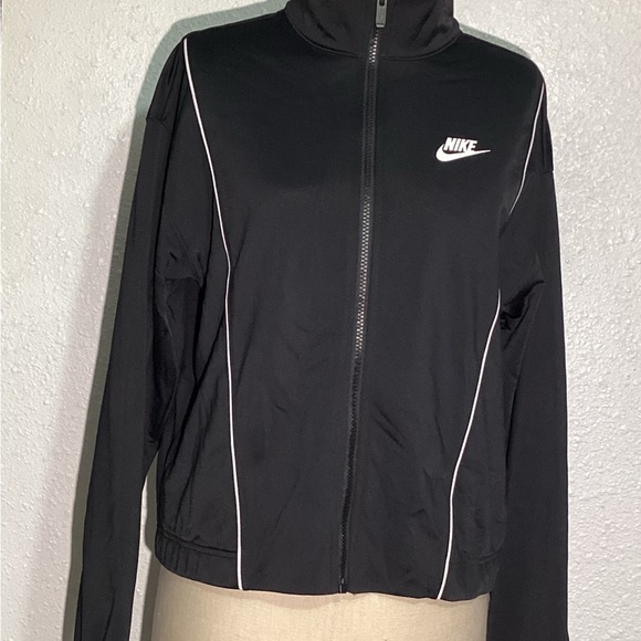 Nike black/white zip up jacket size small - Picture 4 of 9